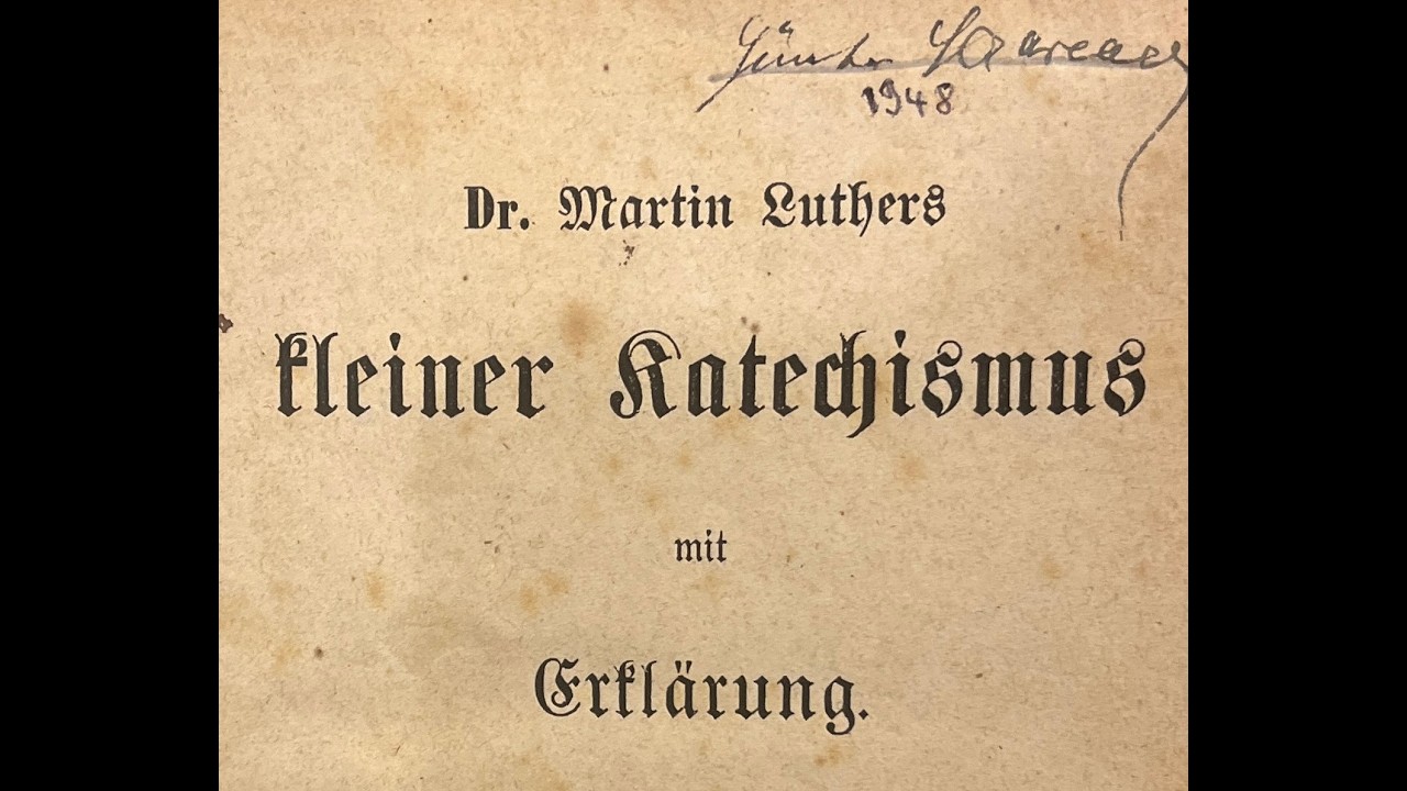 14. Christenlehre: Das achte Gebot.
