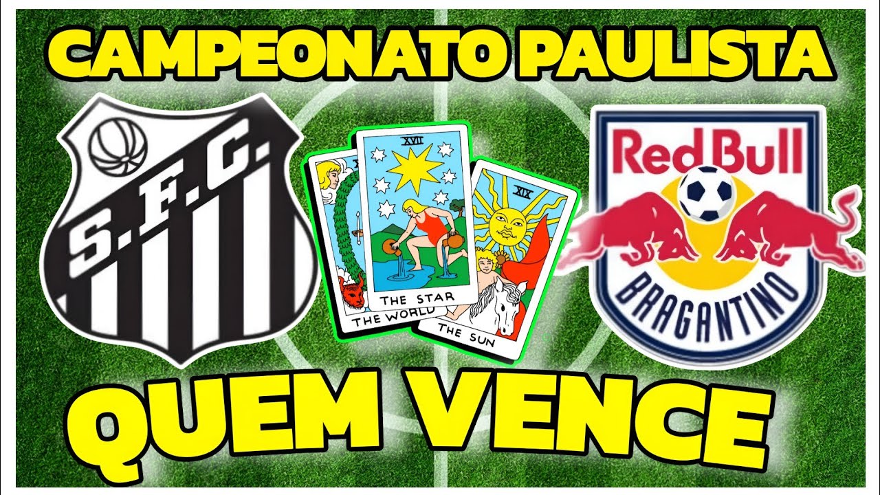 SANTOS X BRAGANTINO CAMPEONATO PAULISTA - AS CARTAS REVELARAM O RESULTADO🔮