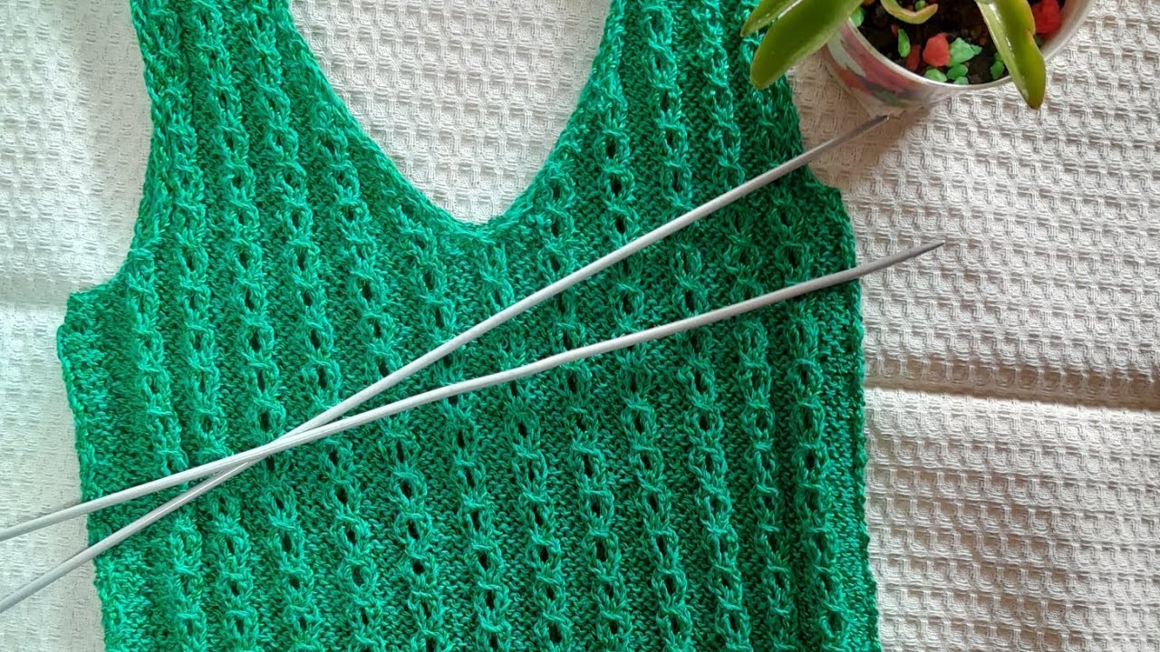 Dos agujas: Remera musculosa mujer. Práctica y bonita para dias primaverales!!!