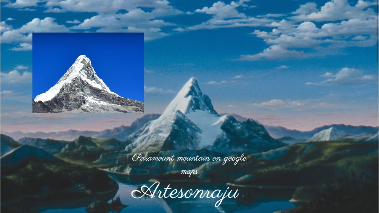 Paramount mountain on google maps