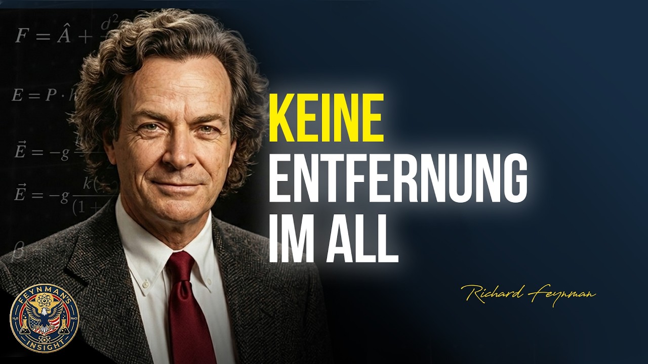Es gibt keine ENTFERNUNG im Universum &ndash; Feynman erkl&auml;rt