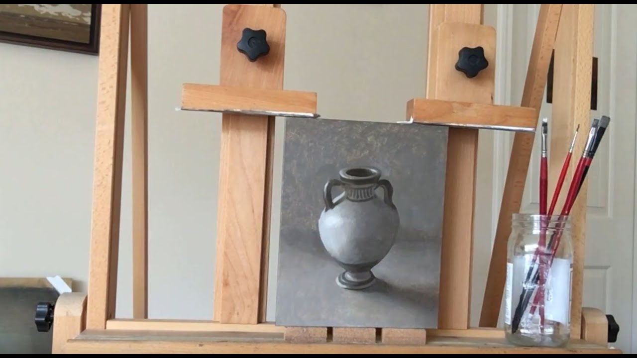 Painting Week 2 - Grisaille Painting Demo