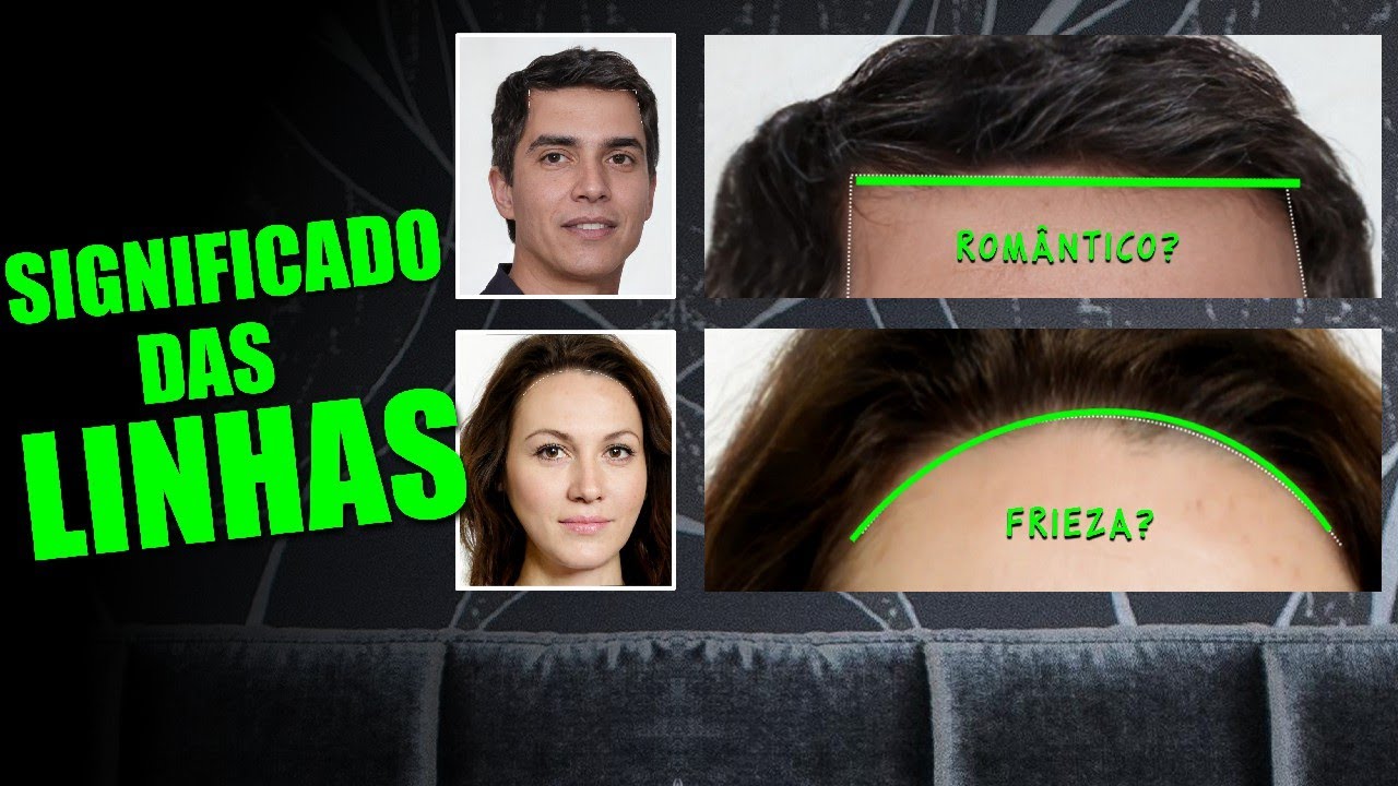 Linha do Cabelo - Reta e Curva | Morfopsicologia, Visagismo e Fisiognomonia | Rafael Bronisio
