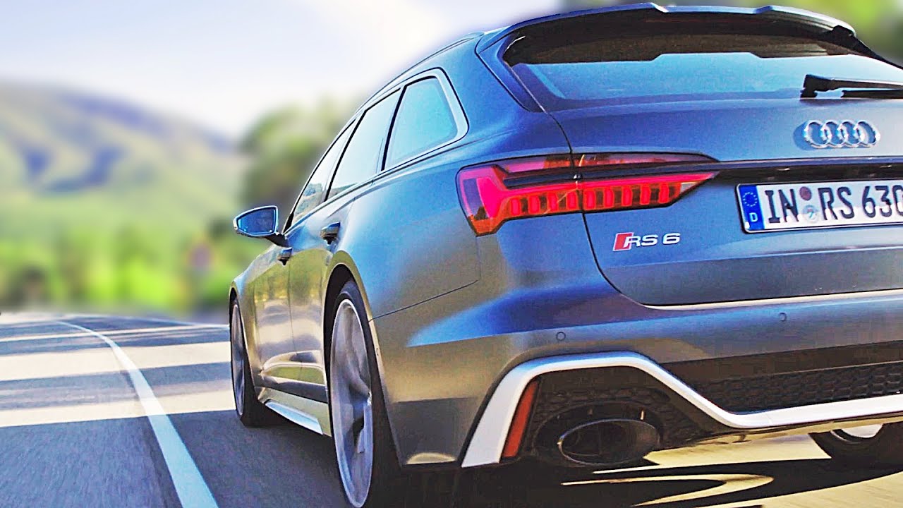 Audi RS6 C8 – Engine Sound, Design Details [No Talking]