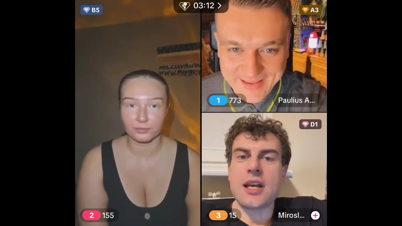 Giedrė, Arša ir Miroslavas 2026.03.04