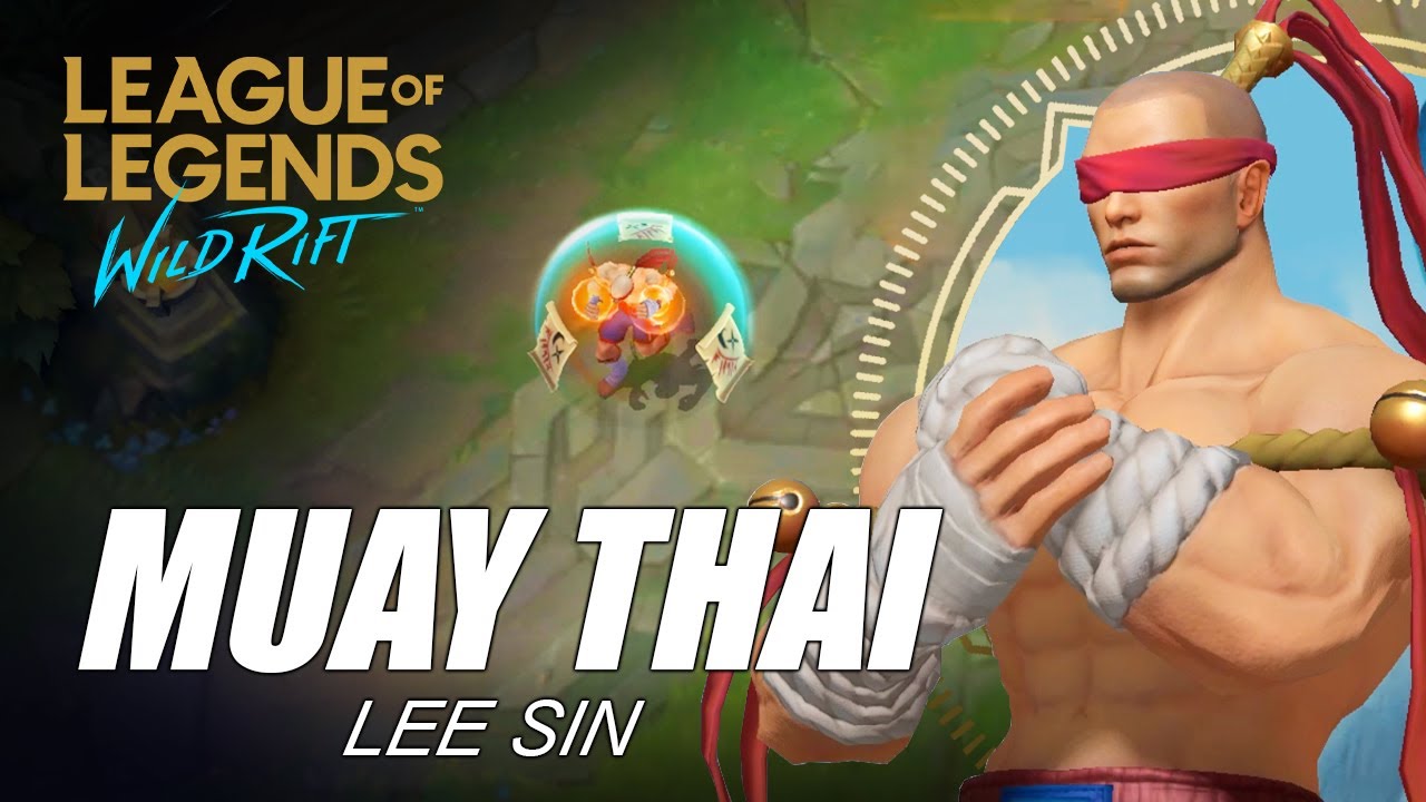 Muay Thai Lee Sin Skin Spotlight - WILD RIFT