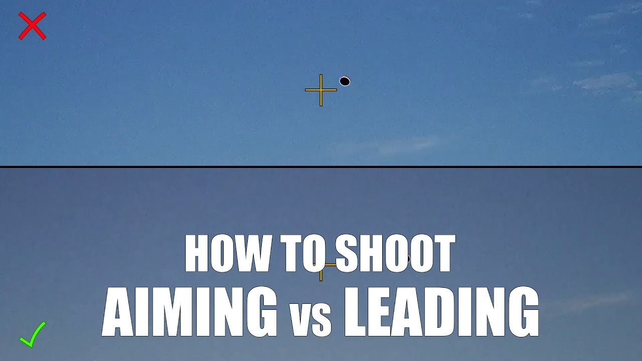 Fundamentals of Shotgun Shooting: Aiming vs Leading