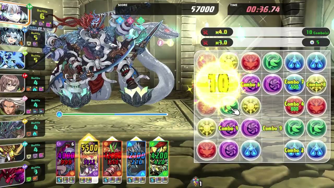 Puzzle and Dragons Nintendo Switch Edition PVP Kundali Cup