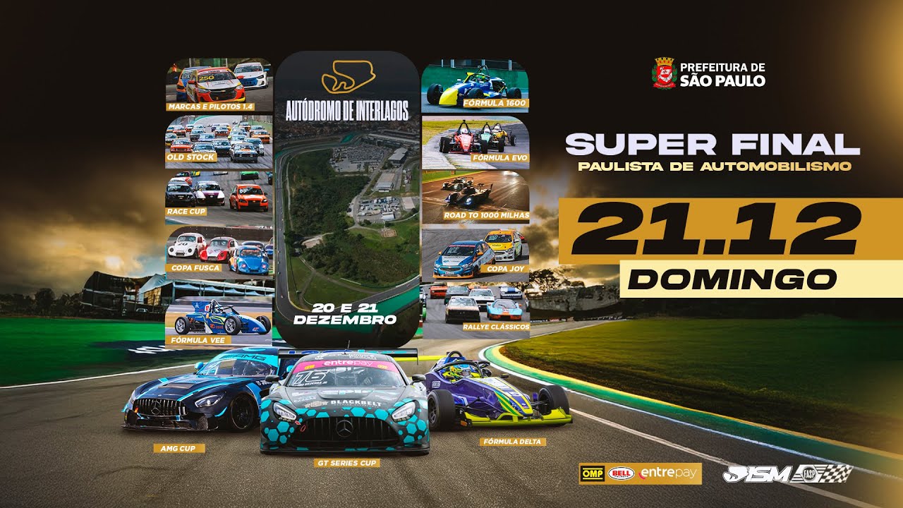 SUPER FINAL do Paulista de Automobilismo 2025 - Autódromo de Interlagos (SÁBADO - 21/12/2025)