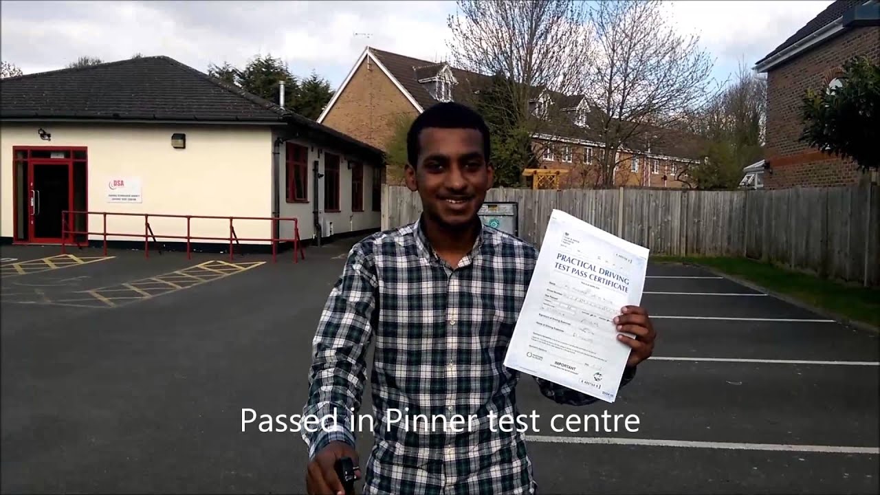 Short notice driving test pass candidates