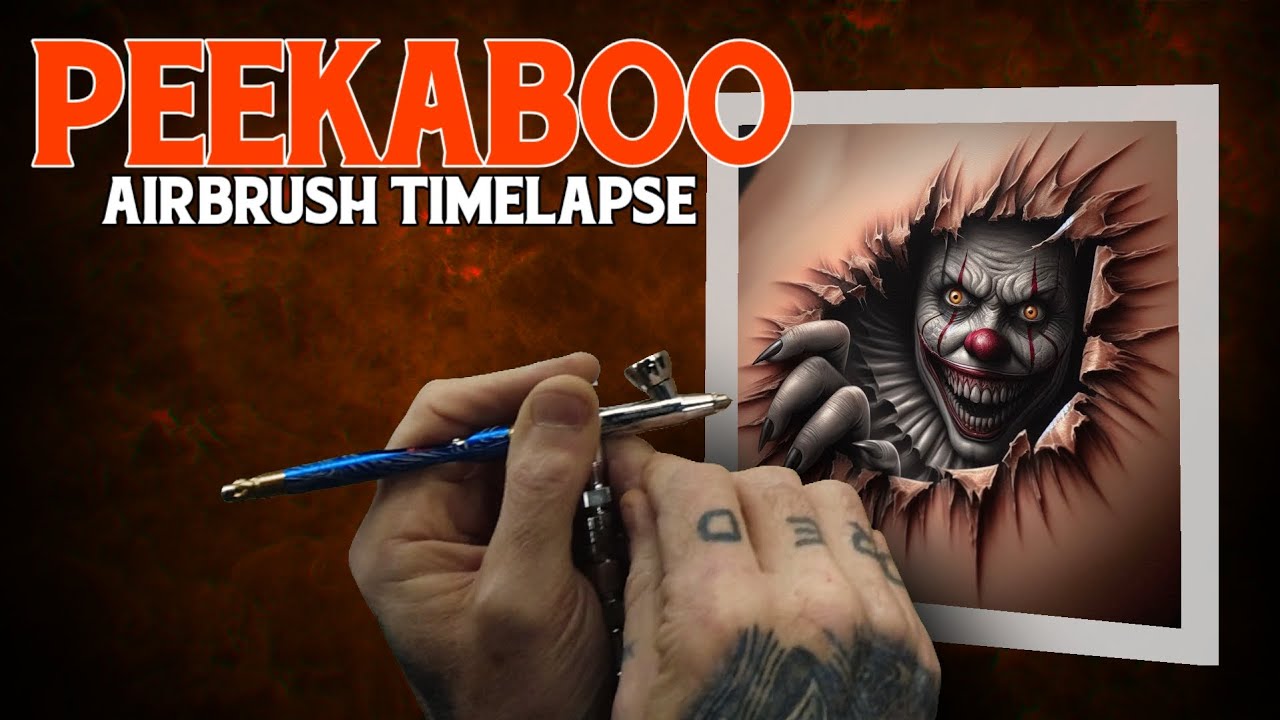 PEEKABOO a Quick Painting with the Giraldez infinity 