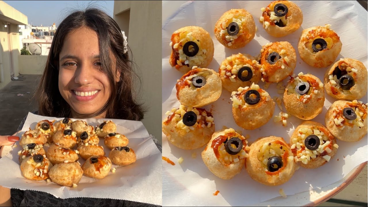 Cheese Panipuri Recipe | 7 Days Golgappa Challenge | So Saute