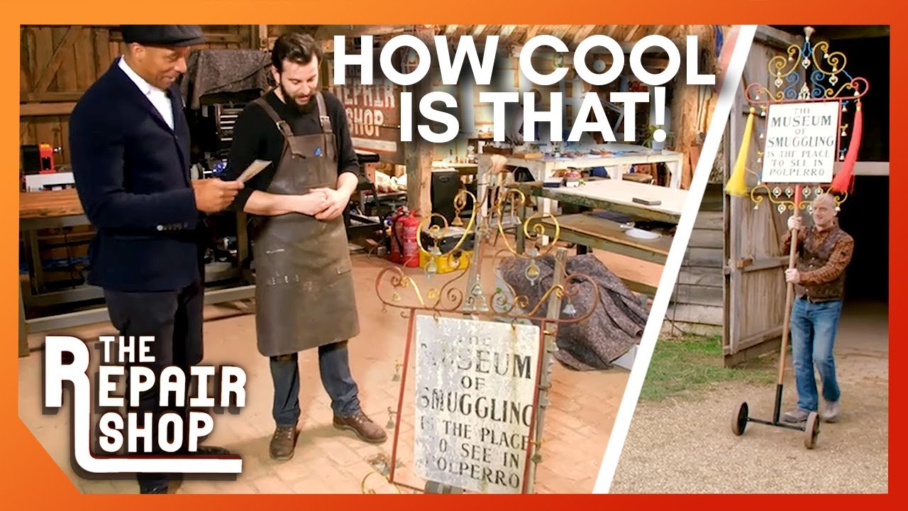 The Team Work Their Magic On A Cornish Museum Sign | The Repair Shop