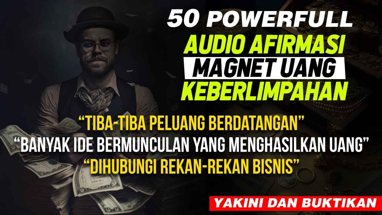 LISTEN CONSISTENTLY TO THE MONEY AND ABUNDANCE MAGNET AUDIO Freq 852 Hz