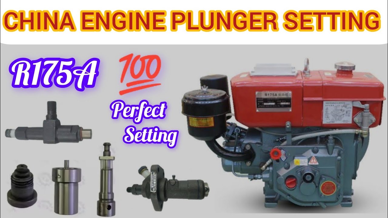 China Diesel Engine Plunger Setting/Plunger Setting of China Diesel Engine R175A