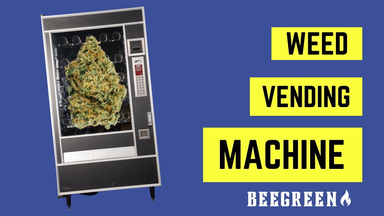 WEED VENDING MACHINE! BUYING CANNABIS FROM A MACHINE IN VANCOUVER CANADA BC PAIN SOCIETY