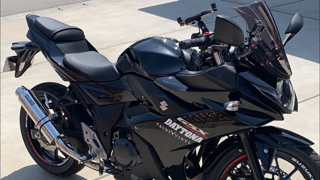 【カスタム】GSX250Rカスタム紹介
