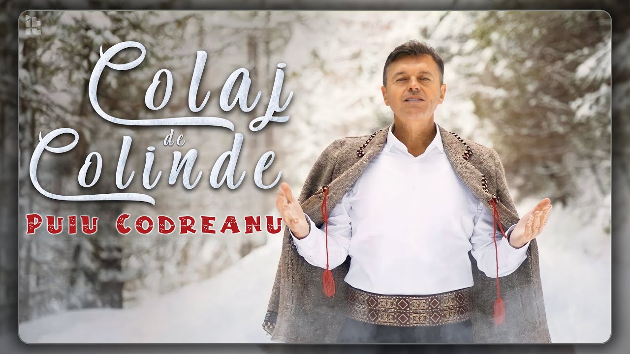 Puiu Codreanu – Cele Mai Frumoase Colinde Românești 2025 • Colaj 1 Oră