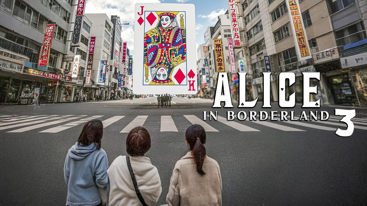 كل البشر بيموتوا لمدة دقيقه وبيتنقلوا للعبه | ملخص مسلسل alice in borderland الموسم الثالث