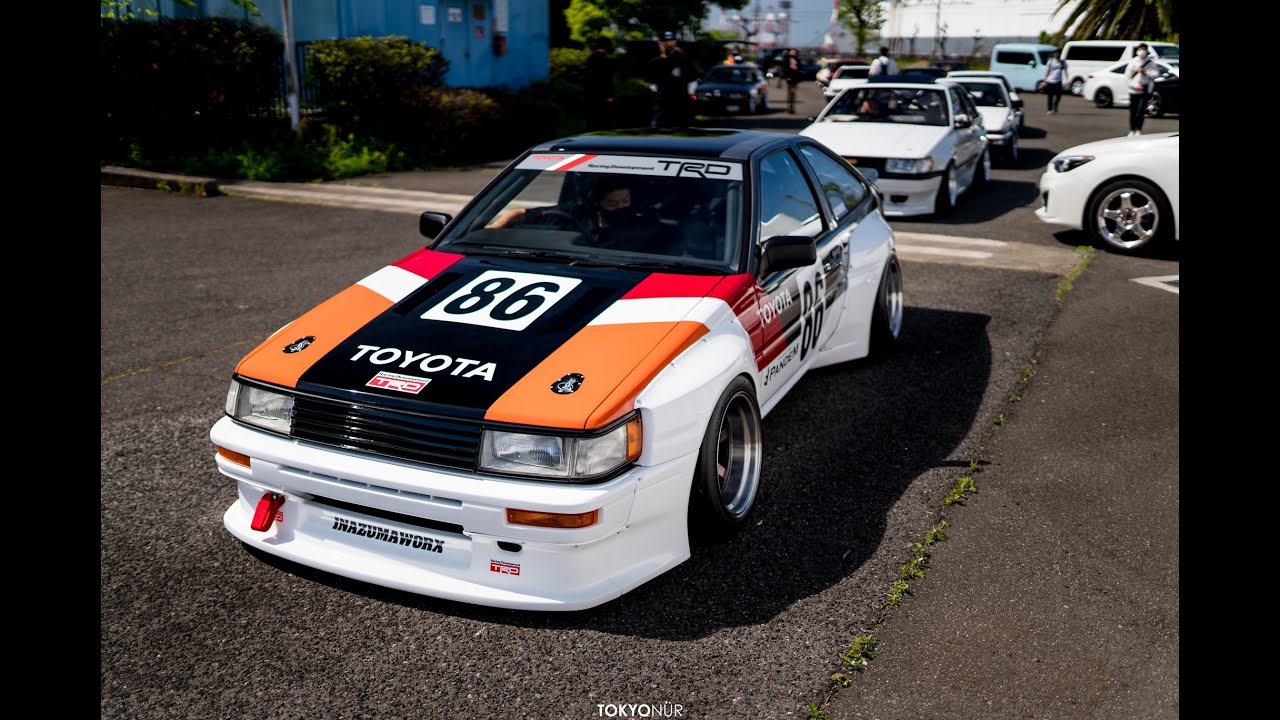 Inazuma Worx // 1UZ V8 Pandem AE86 Levin TRD N2 Livery // Wekfest Japan 2021