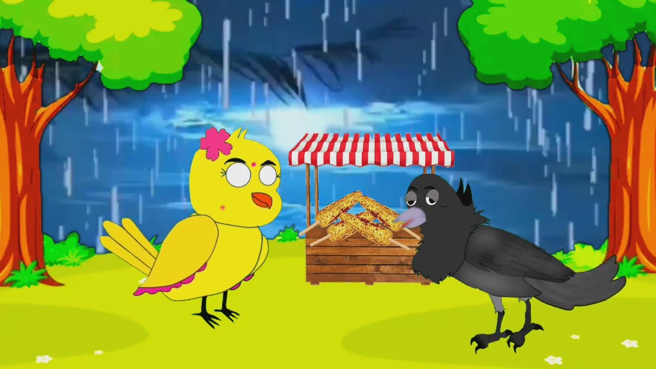बारिश की कहानी |Hindi Cartoon Kahan |achhi achhi cartoon |Rano Chidiya Wala Cartoon 