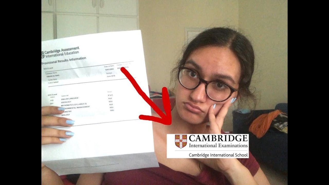 REACTING TO MY O LEVEL CAIE RESULT 2019