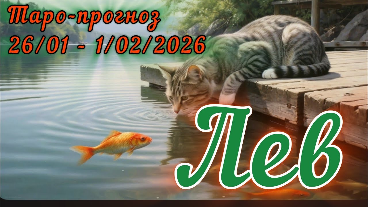 ЛЕВ ♌️ ТАРО-ПРОГНОЗ НА НЕДЕЛЮ 26 ЯНВАРЯ - 1 ФЕВРАЛЯ 2026
