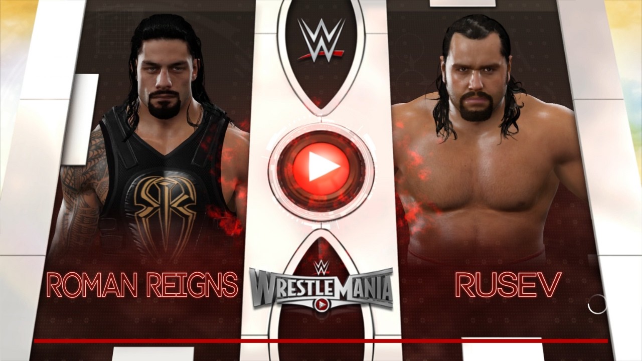 WWE 2K17 WrestleMania – Roman Reigns vs Rusev 🔥 Full Match Gameplay | Who Wins? | Geeth Gaming