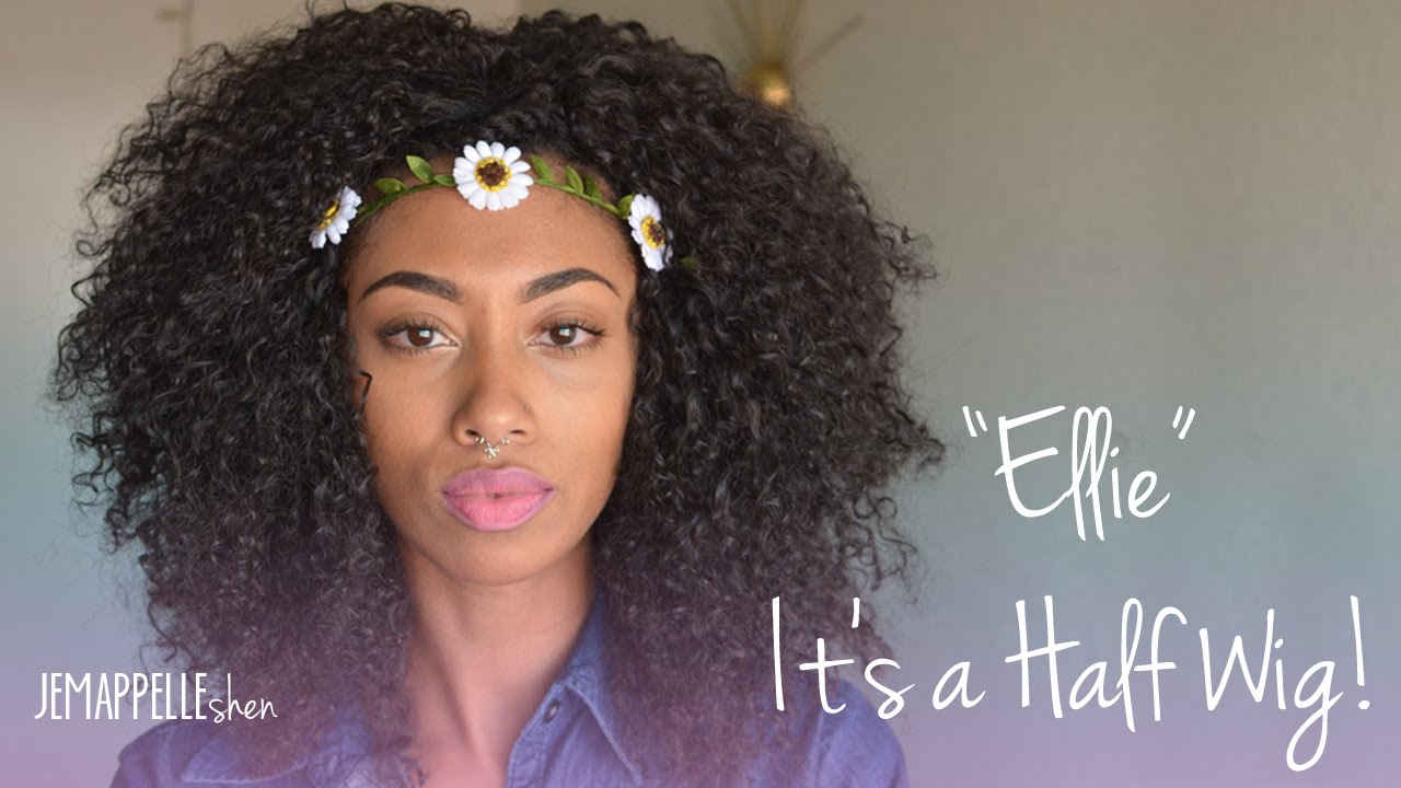 Wig Review: Curly Half Wig, Natural Looking! 