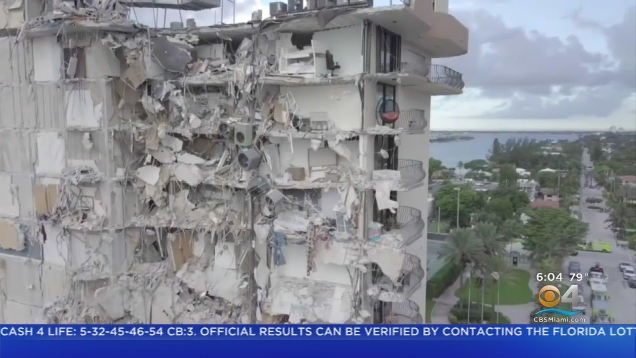 Plans Being Made To Demolish Remaining Champlain Towers South Building