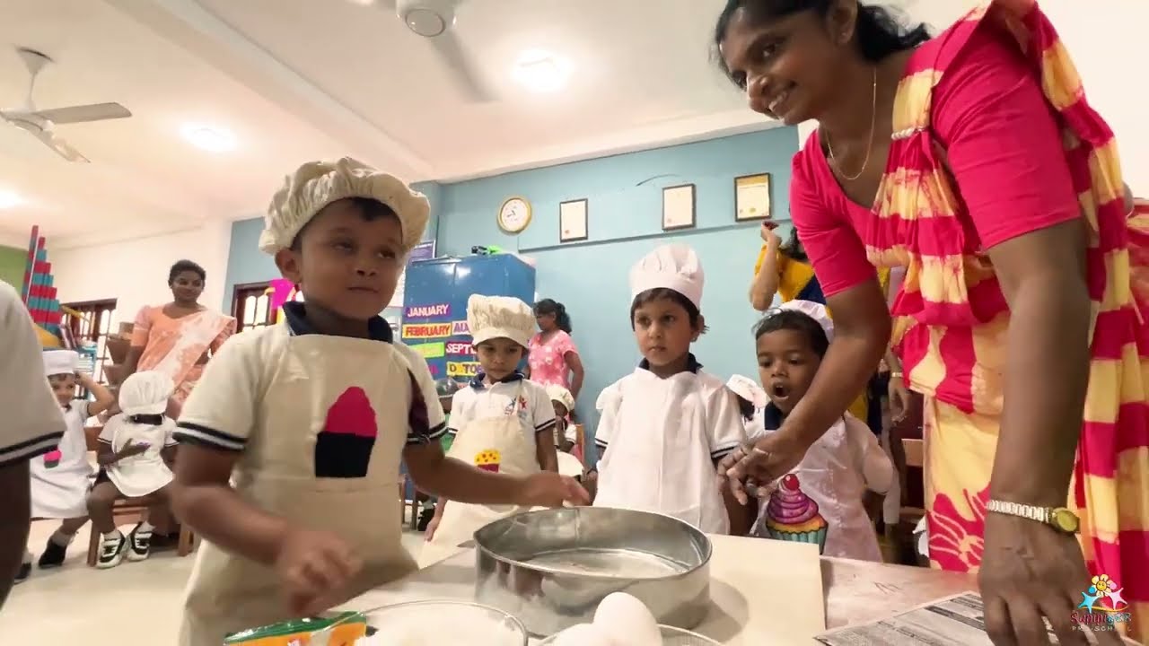 Our Little Chefs’ Cupcake Day - Supipi Pre School - Agalawaththa