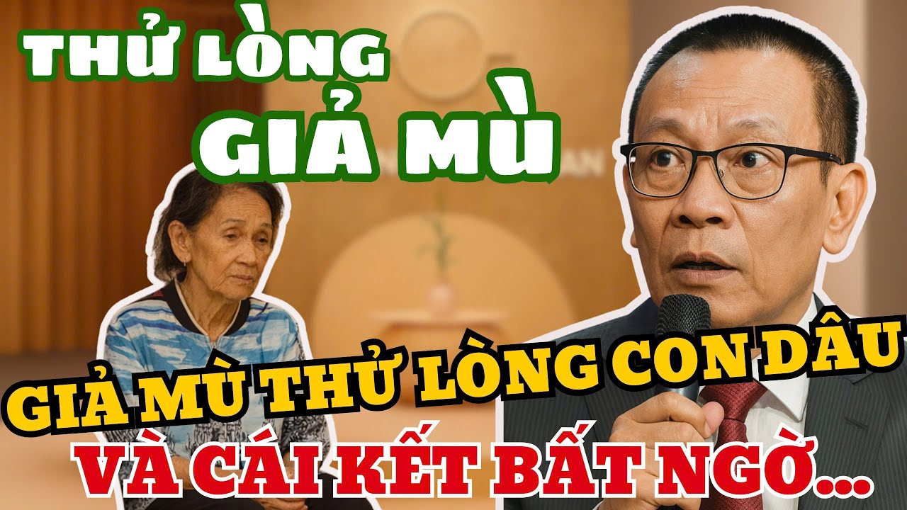 Mẹ Chồng Giả Mù Thử Lòng Con Dâu Và Cái Kết Suýt Mất Mạng