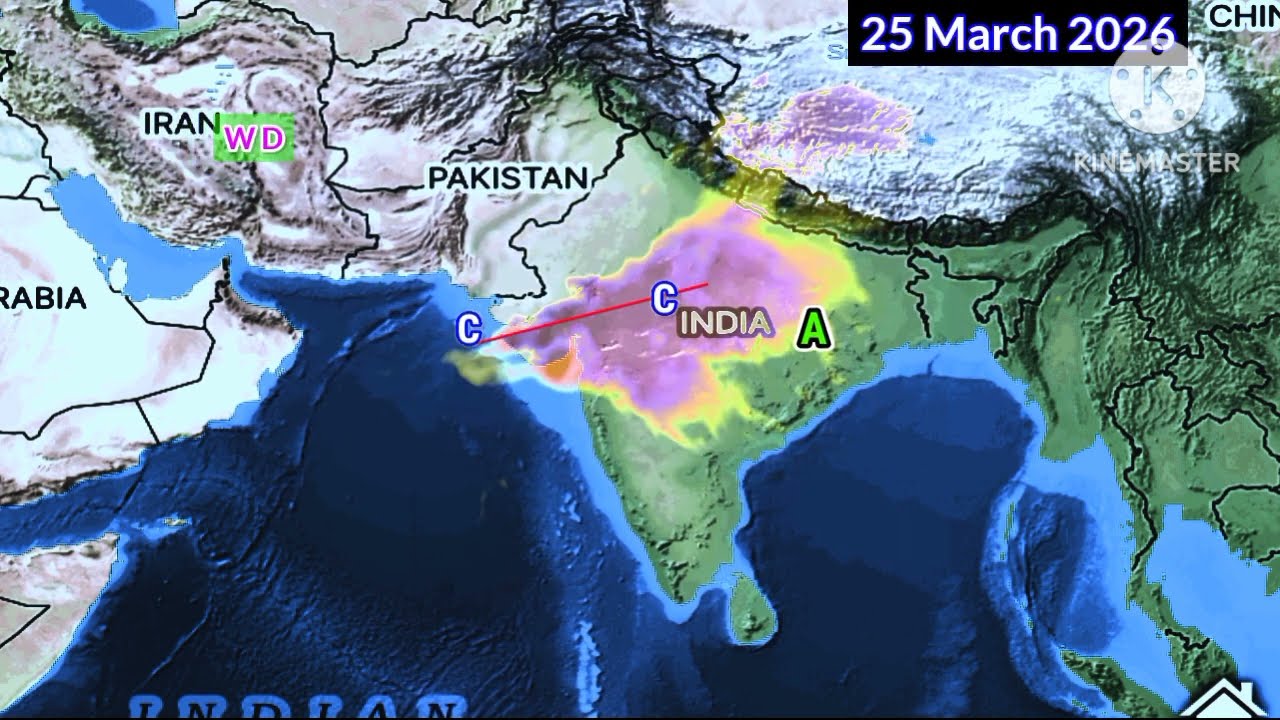 Next 25 Days Weather System Analysis/7 March 2026 WD Cyclonic Circulation Troughs. 