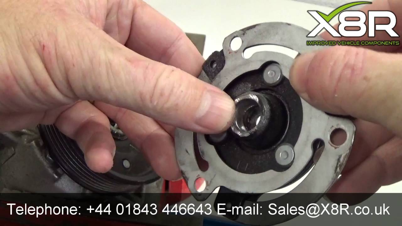 Ремонтный комплект для компрессора кондиционера VW Audi Seat Skoda, насоса, ступицы сцепления, ди...