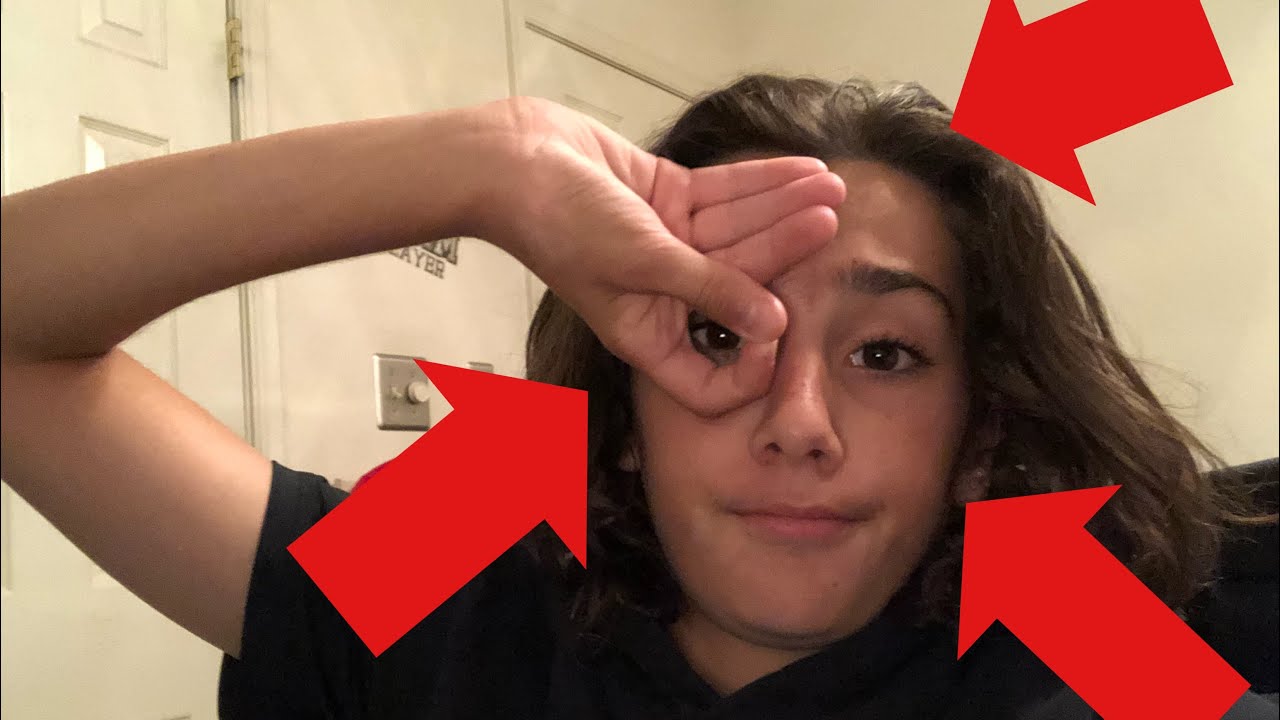 HOW TO DO THE DELE ALLI CHALLENGE (hand eye trick) NEW TREND!!