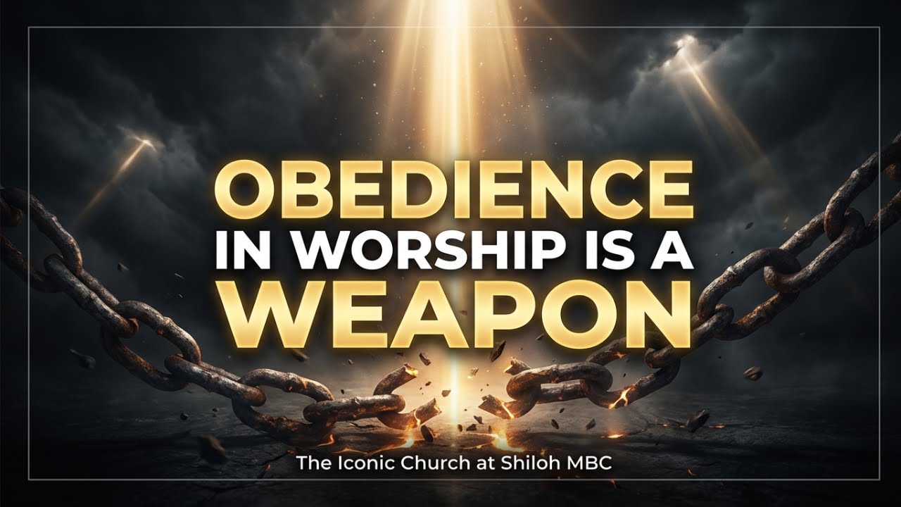 OBEDIENCE IN WORSHIP IS A WEAPON / PASTOR TERRY / THE ICONIC CHURCH
