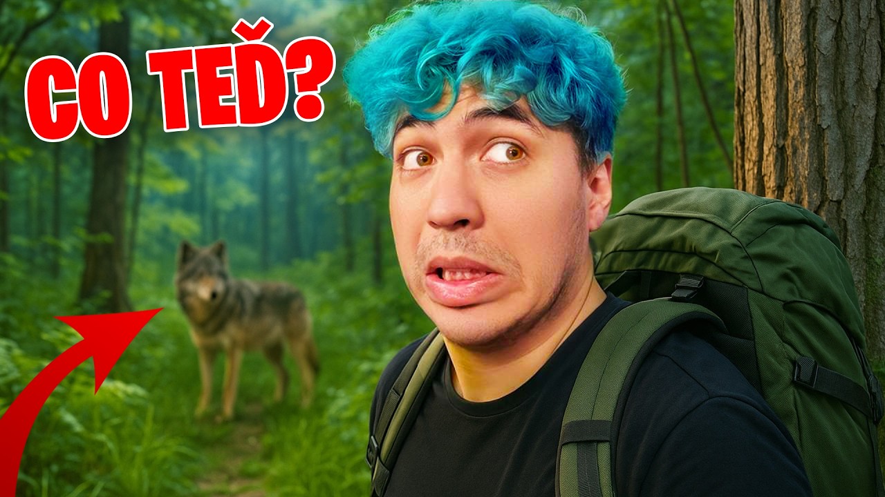 Dokážu přežít v lese 24H?!
