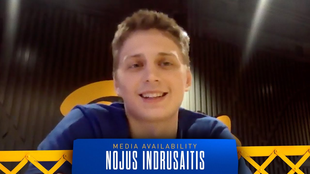 Pitt Men's Basketball I Nojus Indrusaitis | Media Availability