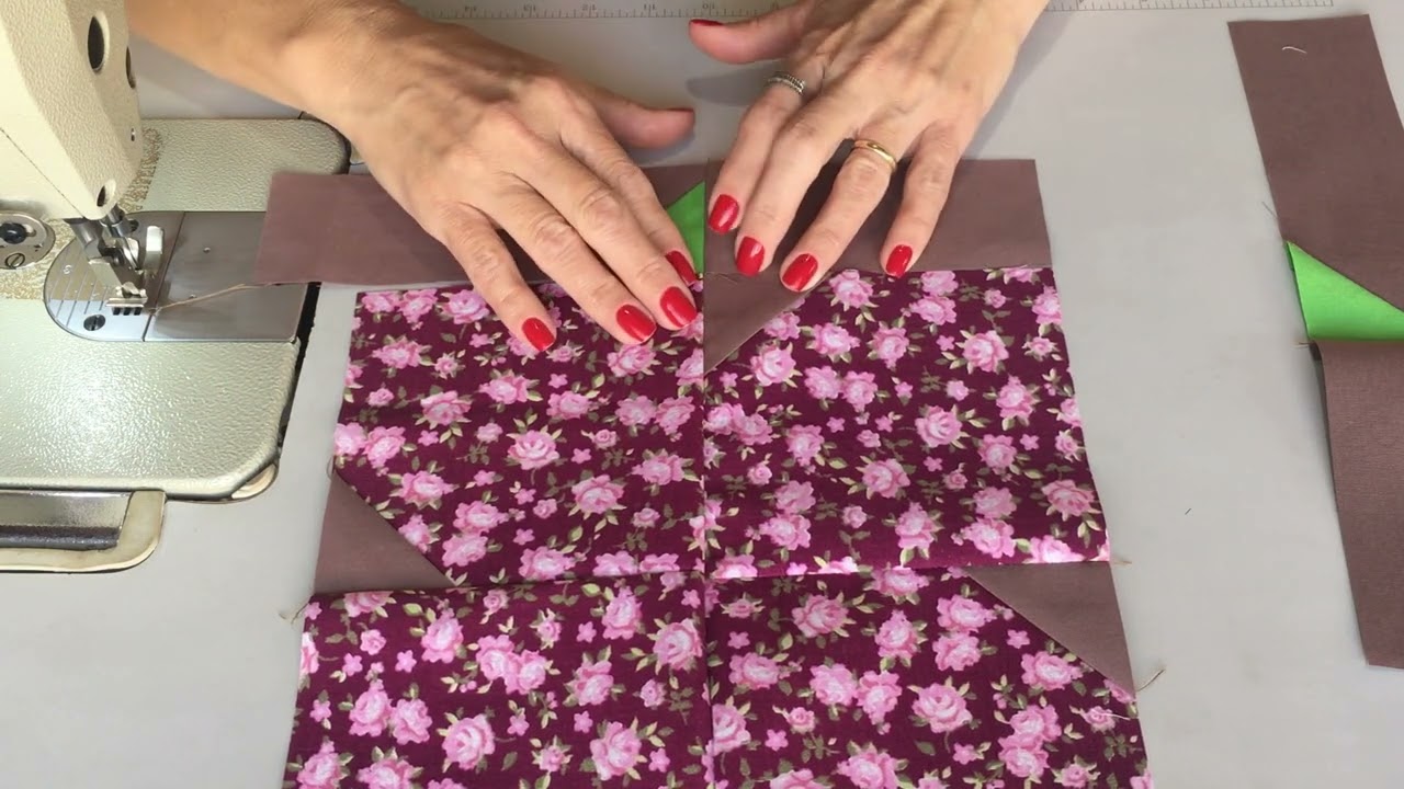 INCRÍVEL! EU NUNCA PENSEI QUE FOSSE TÃO FÁCIL ESSE BLOCO DE PATCHWORK