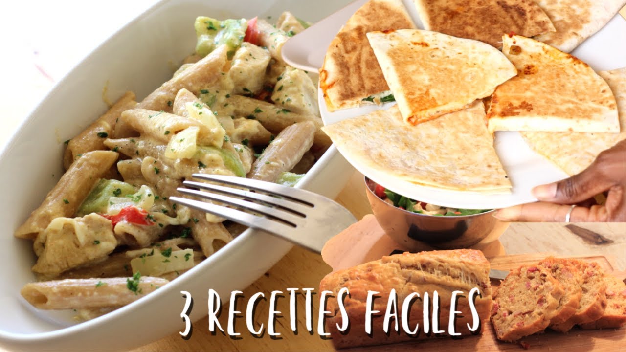 3 RECETTES ULTRA FACILES &Agrave; FAIRE EN CONFINEMENT !