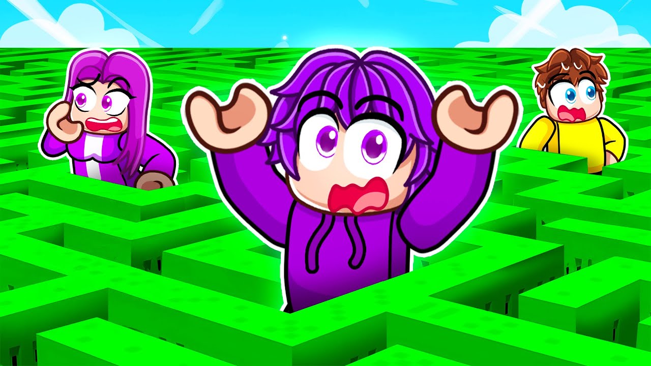 Using 938,534,235 IQ In Roblox Escape Maze Simulator…