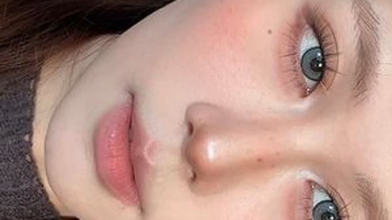 毛流感亚裔小熊妆ʚ🧸ྀིɞ淡颜爆改轻混血！#新手化妆教程 #妆教 #妆容分享 #轻混血妆 #亚裔妆容