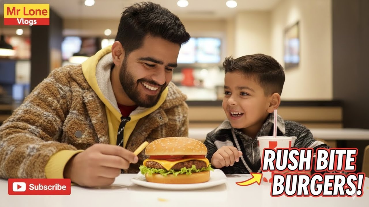 Bacche ki Favourite Jagah! 😍 Rush Bite Cafe | Mr Lone Vlogs