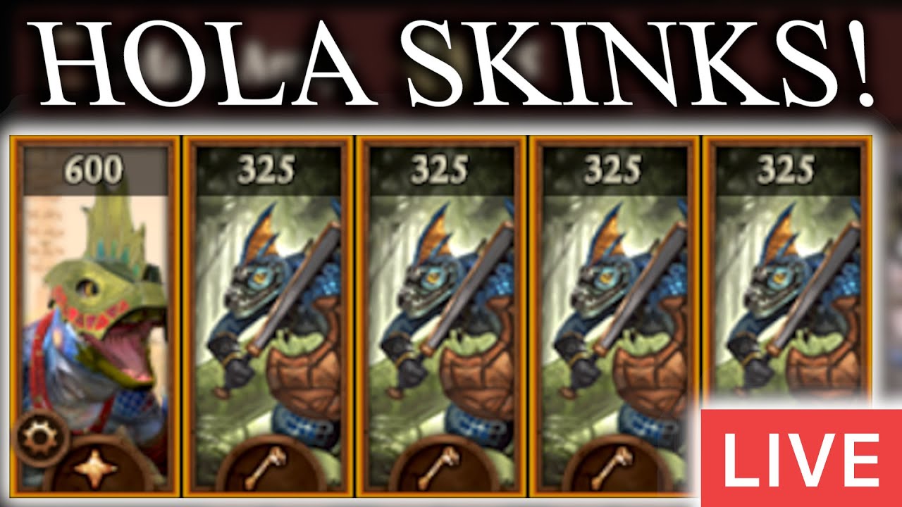 Sotek's SKINKS ONLY Challenge