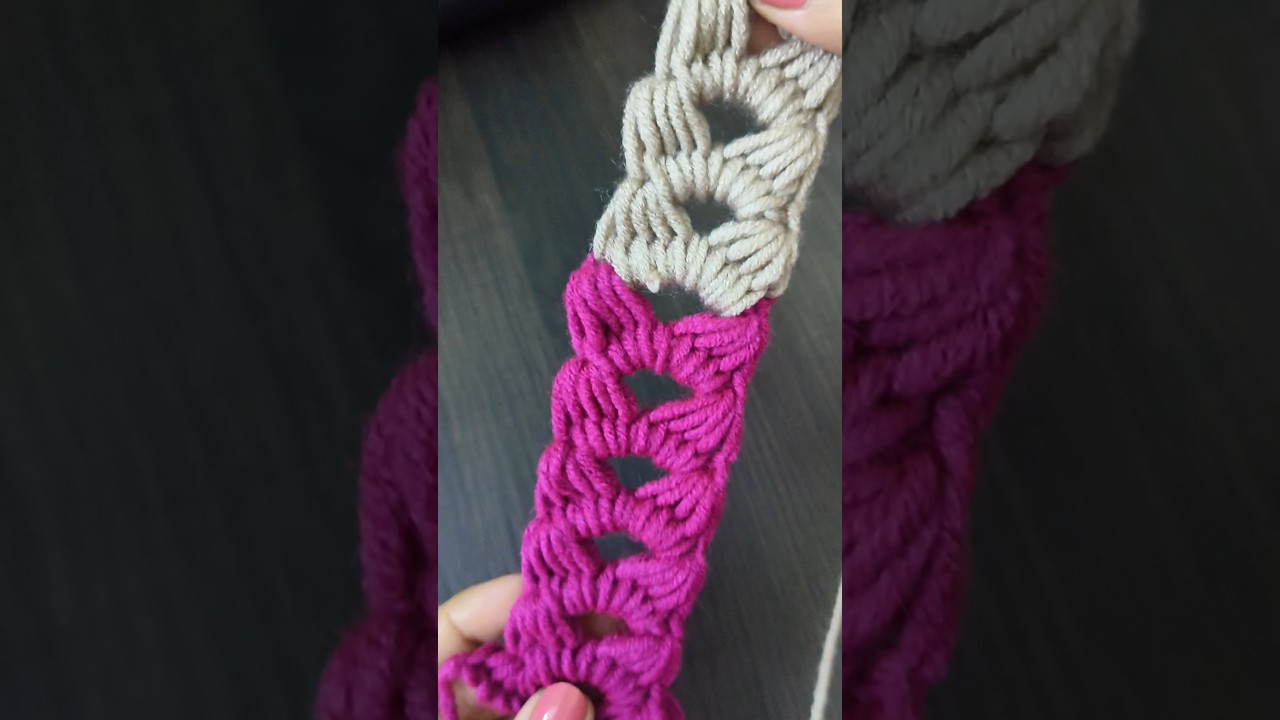 😲😲Beautiful crochet Bag strap / cord @sara1111