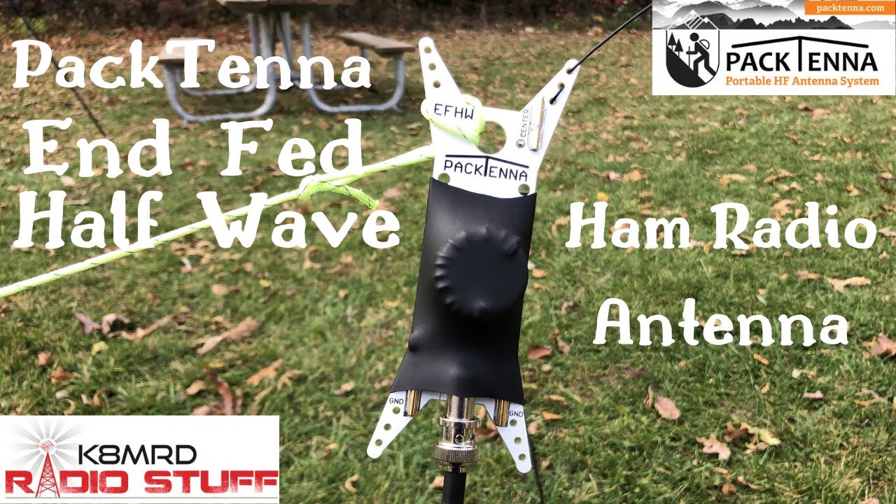 Обзор портативной антенны для любительского радио PackTenna End Fed Half Wave