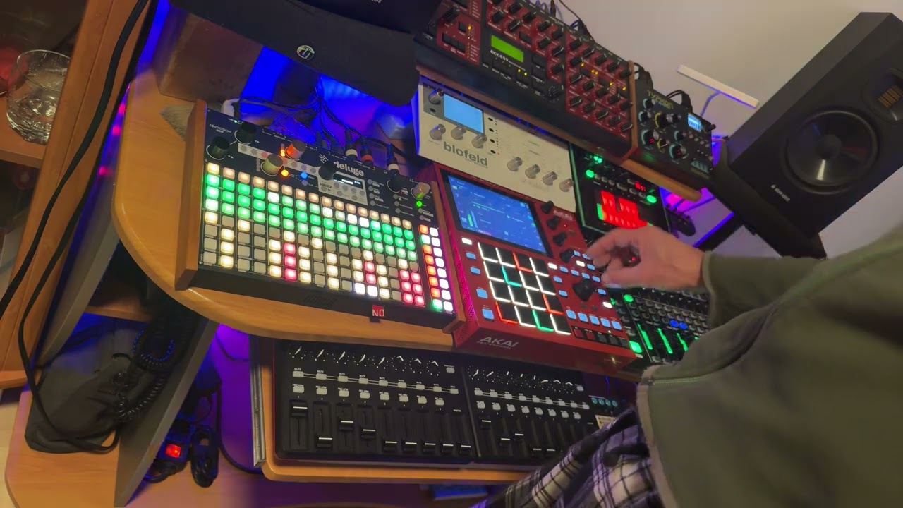 MPC ONE Jam with Synthstrom Deluge, Dreadbox Typhon and Access Virus B - 09 December 2025