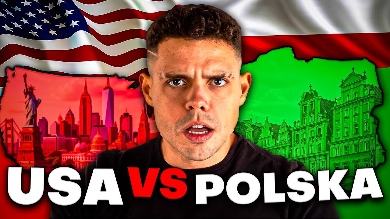 NAJWIĘKSZE R&Oacute;ŻNICE między POLSKĄ a USA!