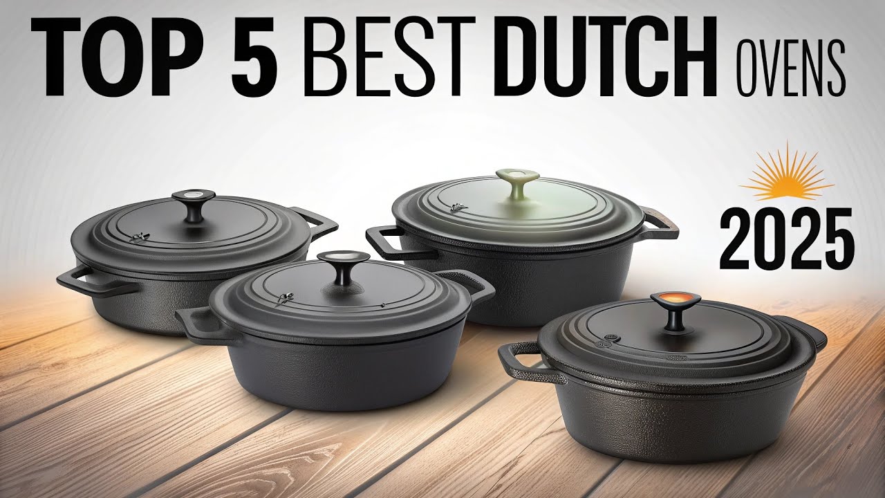 🔥 Top 5 Best Dutch Ovens in 2025 | Honest Review & Top Picks!