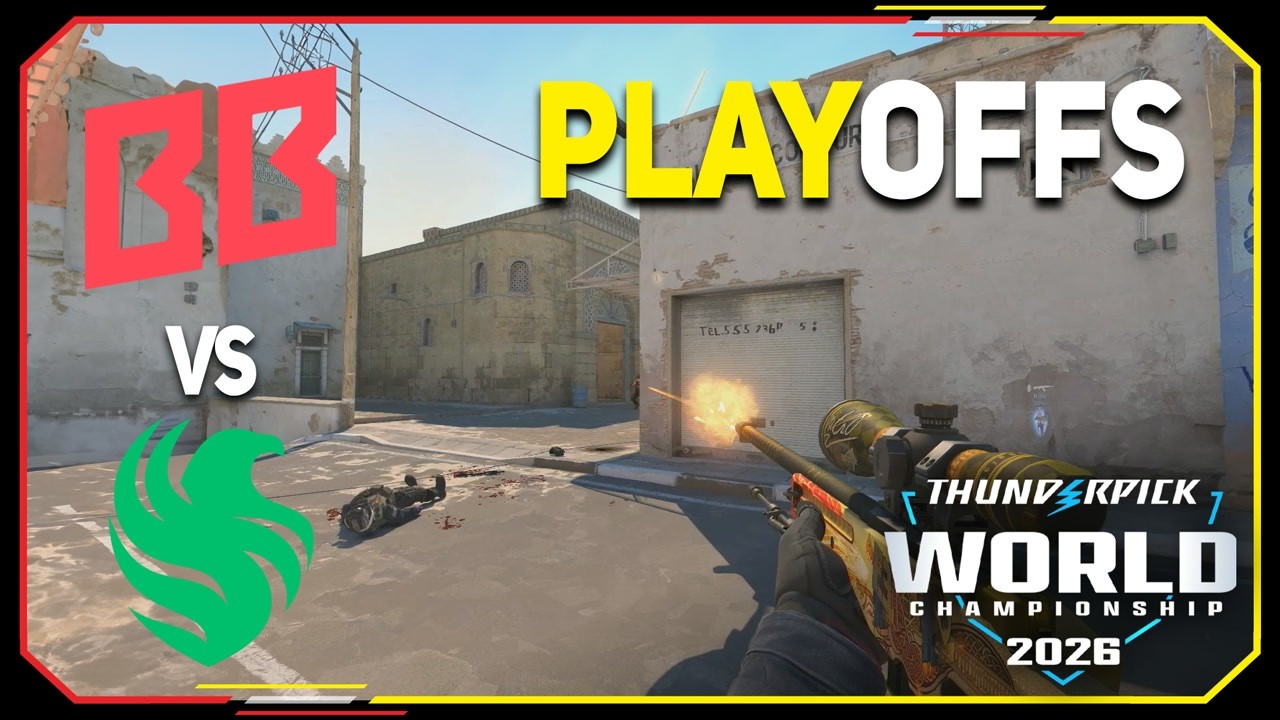 CRAZY SEMI-FINAL! Falcons vs BB Team - HIGHLIGHTS - Thunderpick World Championship 2026
